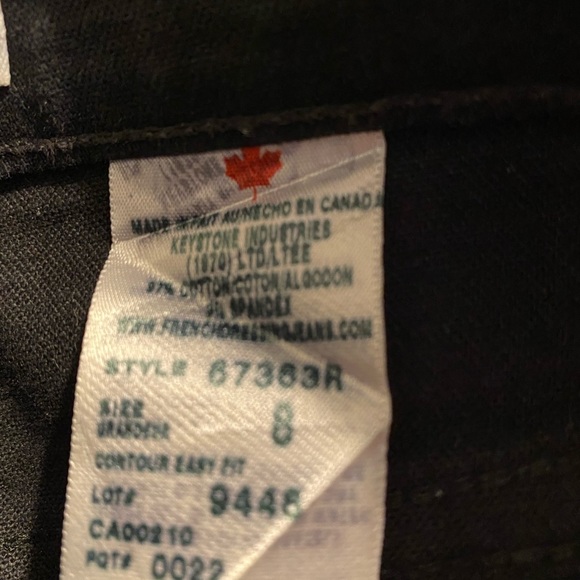 FDJ French Dressing Jeans Black High Waist Jeans - Picture 14 of 14